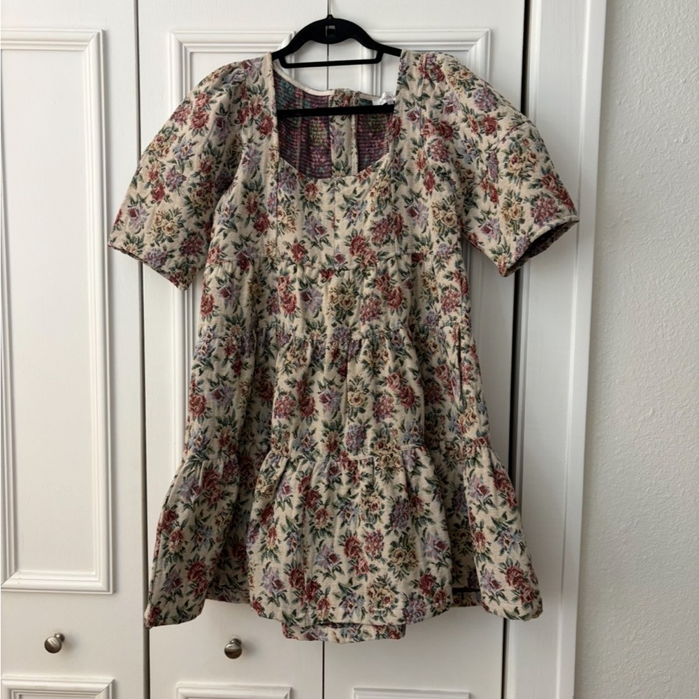 Sofie The Label Puff Sleeve Mini Dress